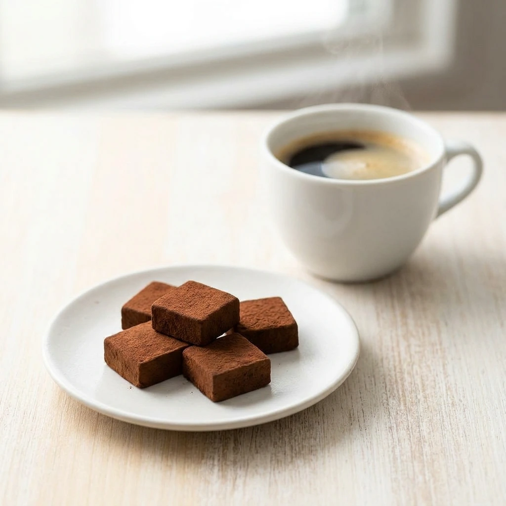 生チョコとコーヒーのペアリング
