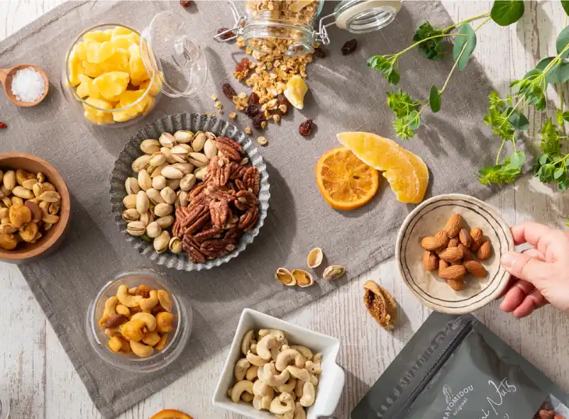 ピーナッツボンの素材